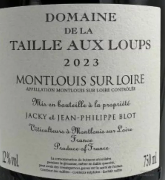Domaine de la Taille aux Loups - Jacky et Jean-Philippe Blot